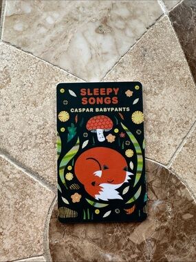 Sleepy Songs Caspar Babypants Kids Toy Book - Red/Orange Fox